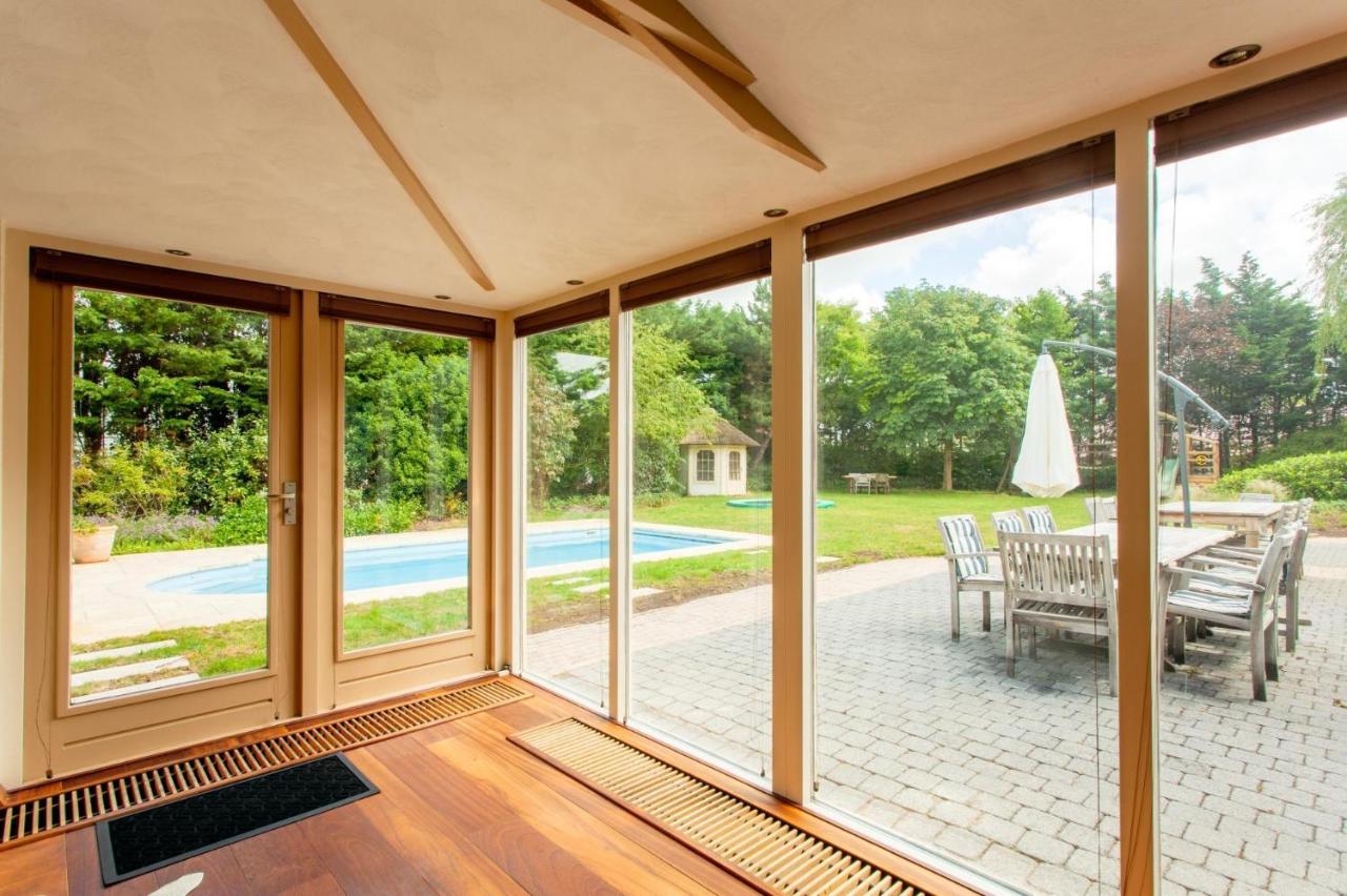 Beautiful American Style Villa With Heated Pool And Jacuzzi Heerhugowaard Buitenkant foto