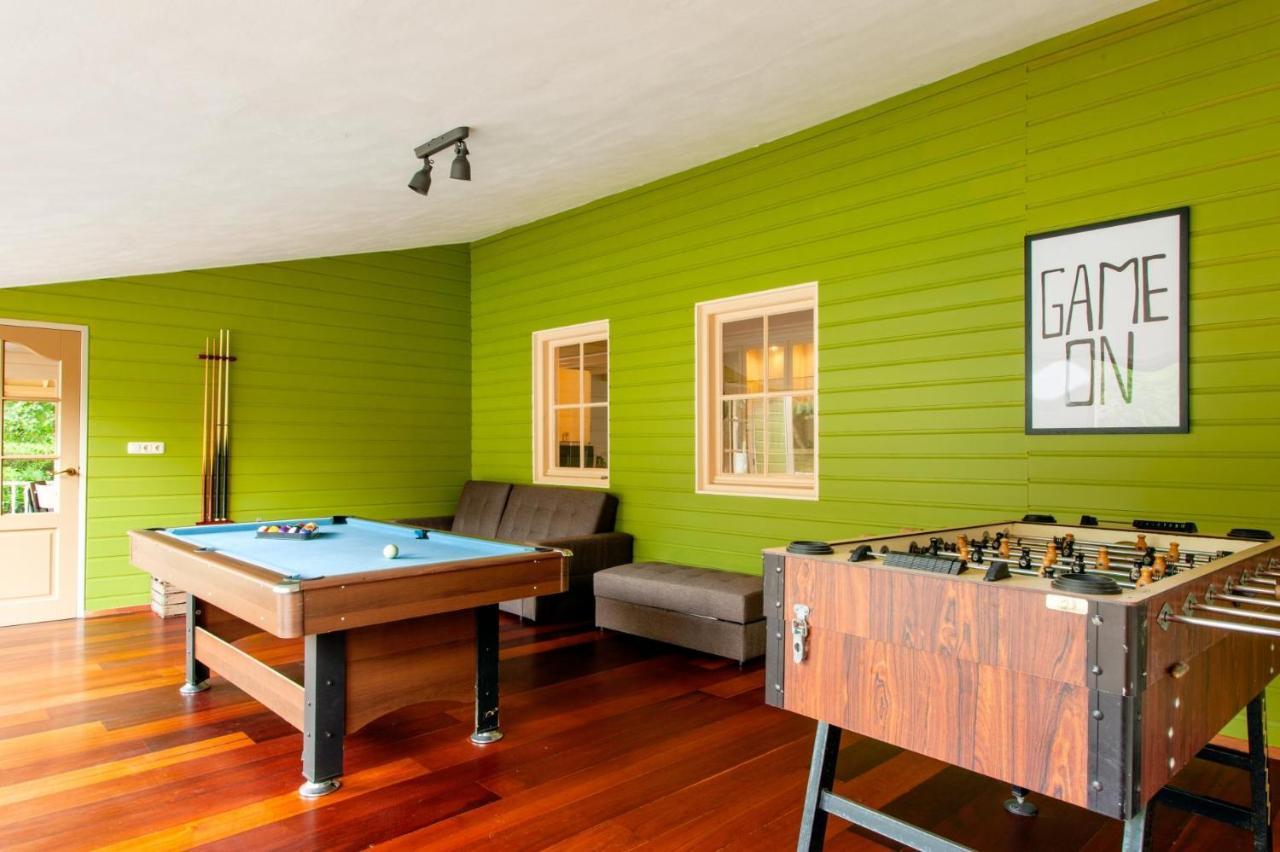 Beautiful American Style Villa With Heated Pool And Jacuzzi Heerhugowaard Buitenkant foto