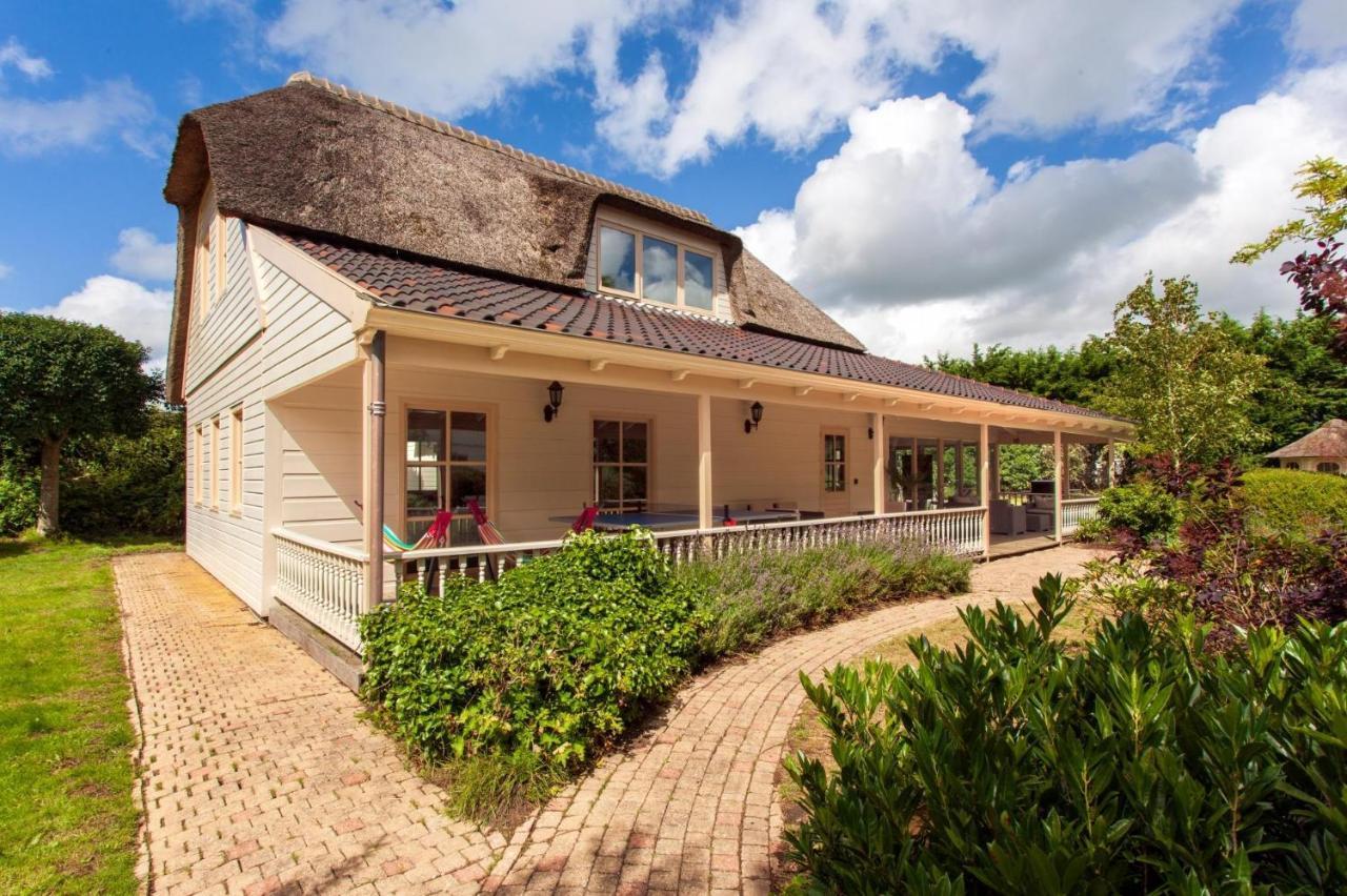 Beautiful American Style Villa With Heated Pool And Jacuzzi Heerhugowaard Buitenkant foto