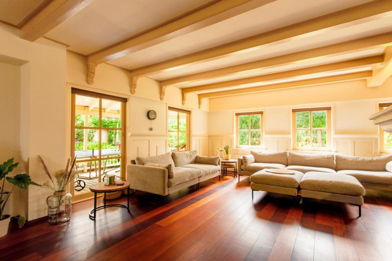 Beautiful American Style Villa With Heated Pool And Jacuzzi Heerhugowaard Buitenkant foto